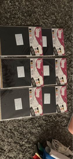 Glitter Sheet Fabric Packs – Lot of 6