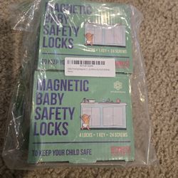 Magnetic Baby Safety Locks 8-w/ 2 Keys
