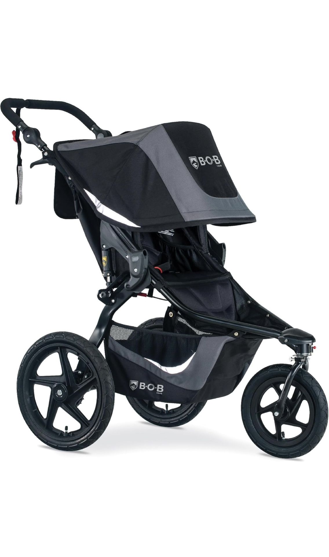 BOB Gear Revolution Flex 3.0 Jogging Stroller, Graphite Black