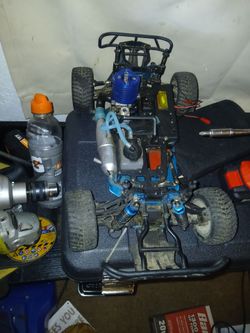 Gas rc car
