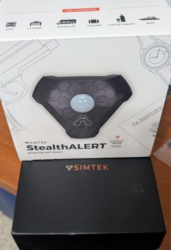 2 Simtek StealthALERT Motion Sensor Monitor