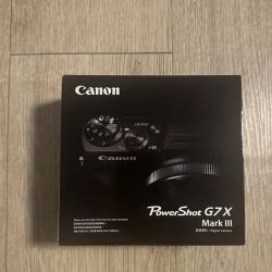 Canon PowerShot G7 X Mark III Camera-Black