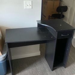 Desk and chair