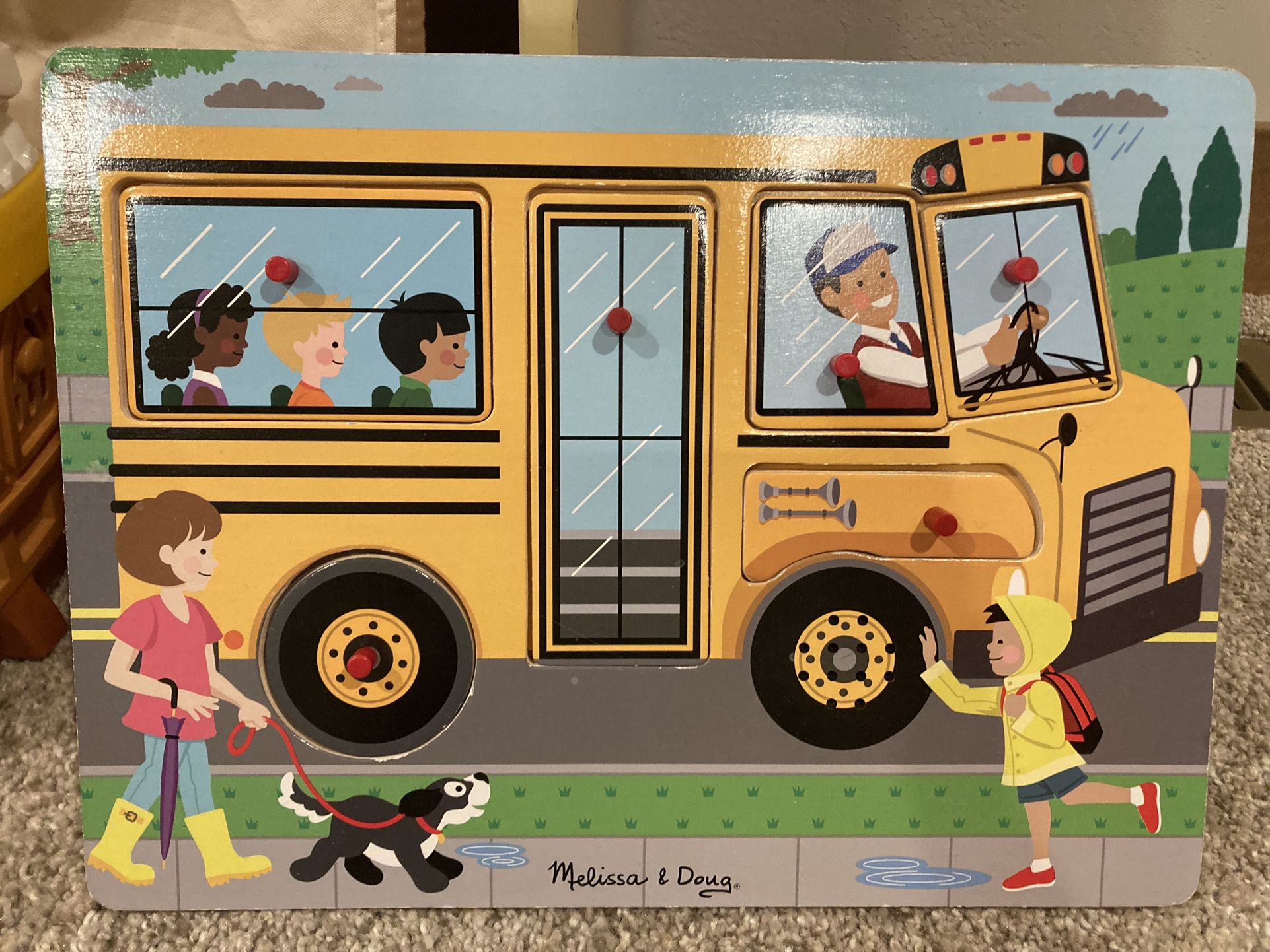Melissa & Doug School Bus Puzzle