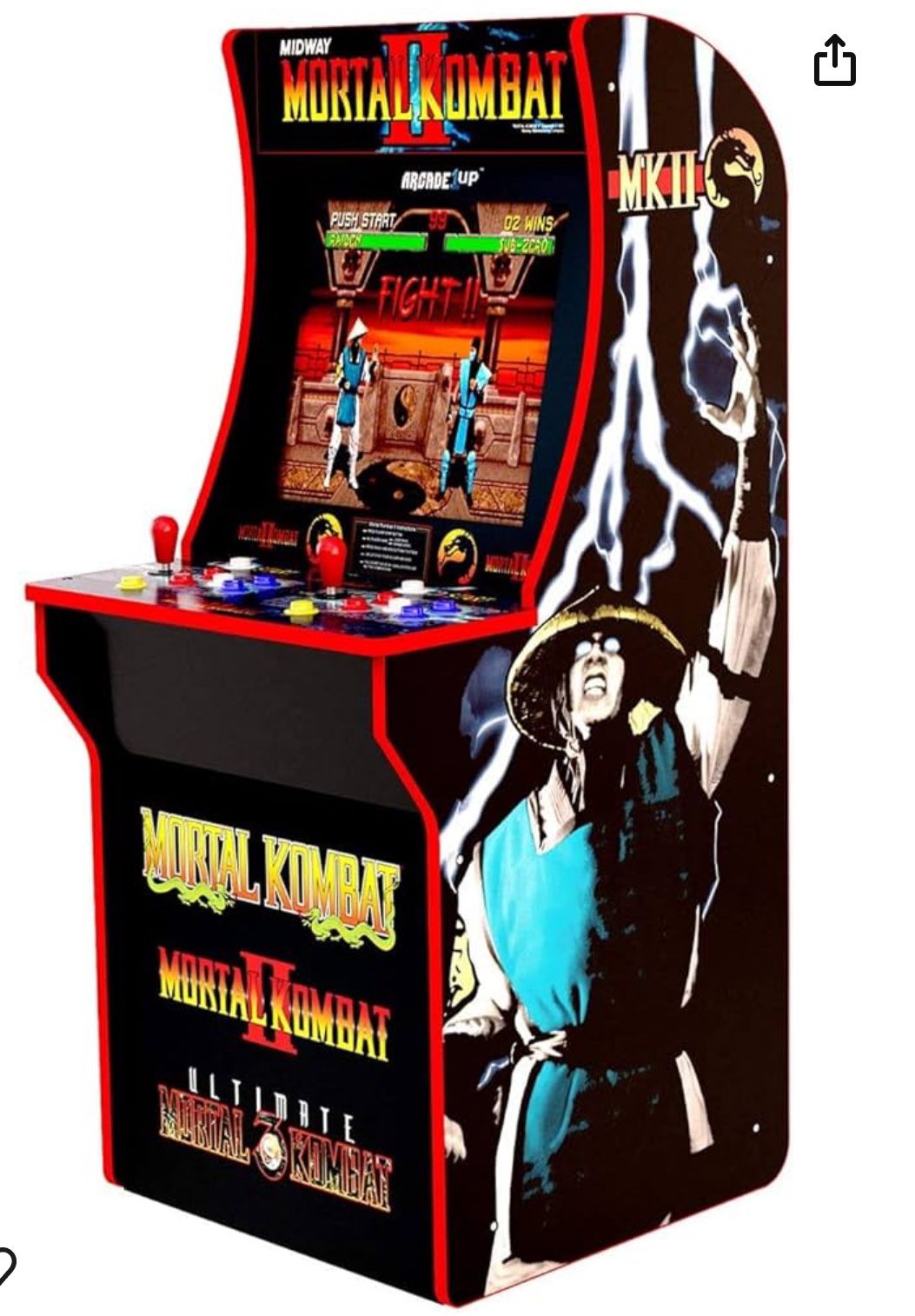 Arcade 1up Mortal Kombat Collectorcade