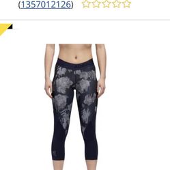 Adidas Women Running Capris M New