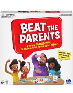 Beat The Parents Board Game Spin Master Games 2-6 Players Brand New