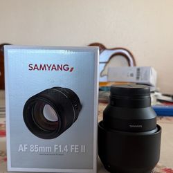 Samyang 85mm f/1.4 II – Sony E-Mount | Excellent Condition