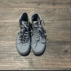 Y2k Skater Grey Vans Sneakers
size 6.5 