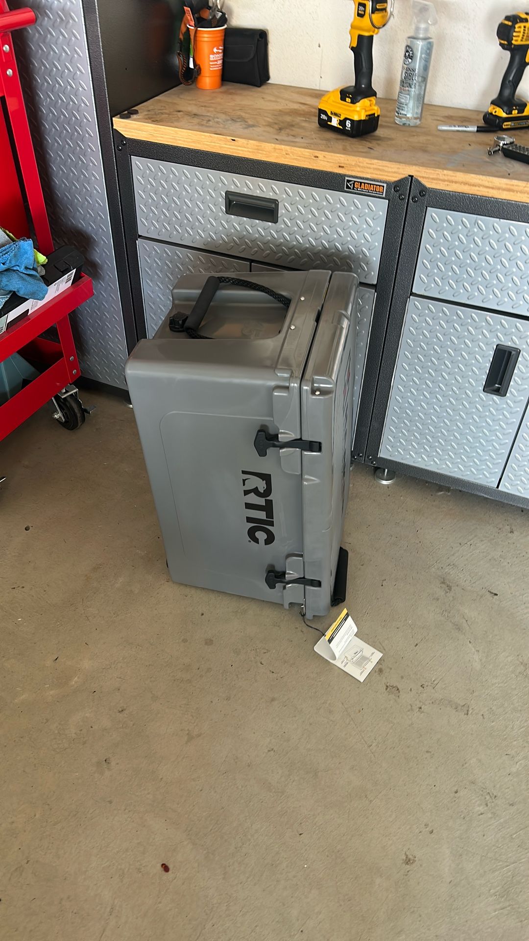RTIC 45 Qt Cooler GRAY