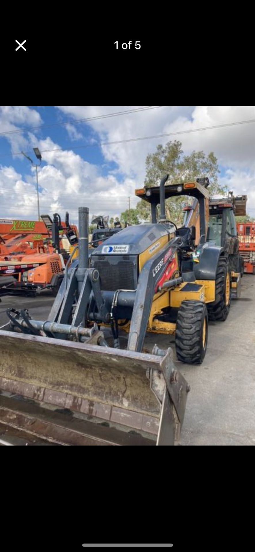 JOHN DEERE 210 FOR SALE!