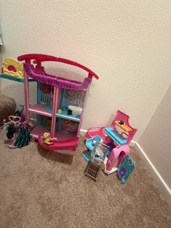 Chelsea Barbie house And Camper $25