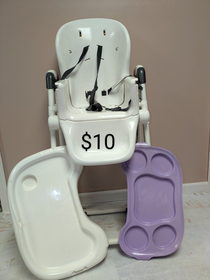 Baby Bath And Highchair