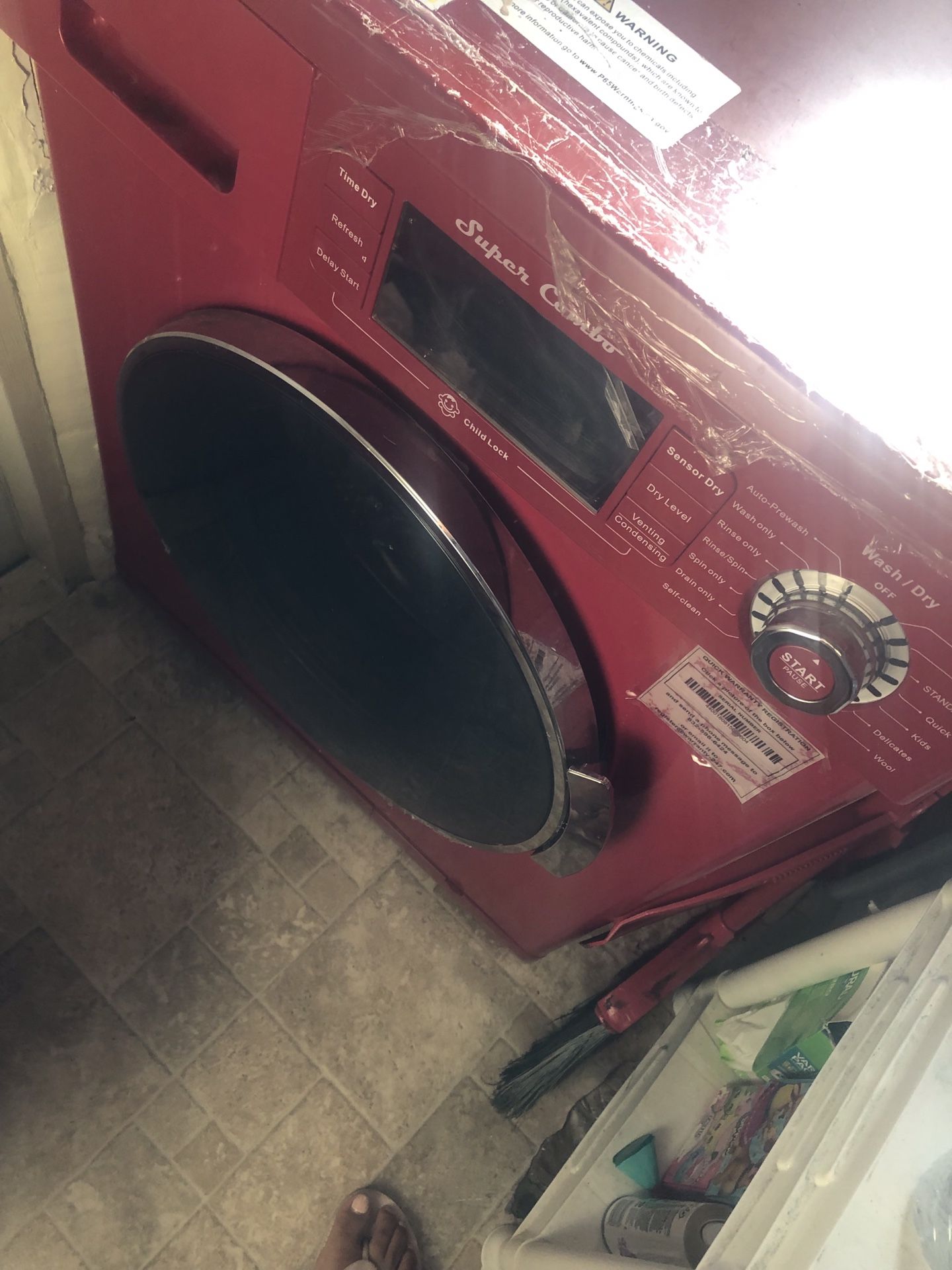 Washer, table, furniture