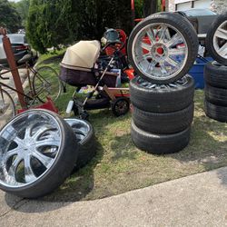 Chairs/ rims/ Baby Stuff And More 