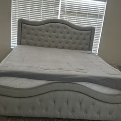 Bed Frame And Mattress 