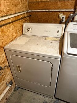 Washer Samsung and dryer kenmore
