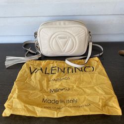 Mario Valentino crossbody blush leather bag