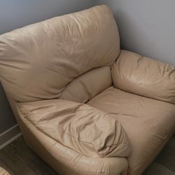 Leather Armchair And Couch FREE PICKUP