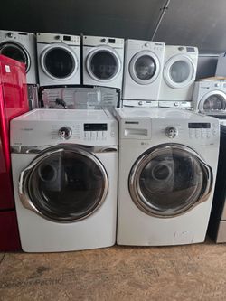 Samsung front load Washer and dryer set 🔹️ both works good 📌⭕️