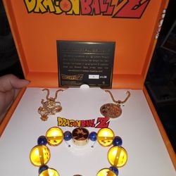 Dragon Ball Z Bracelet Goku Pendant & Shenron Pendant 