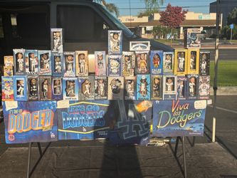 Dodgers bobbleheads for sale or trade $5-$70 DIFFERENT PRICES