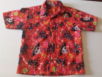 Dia De Muertos Shirt Kids