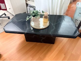 Black coffee table