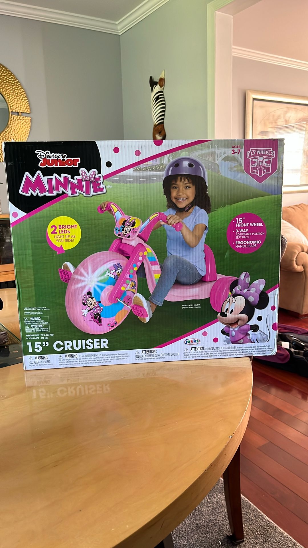 Minnie CRUISER/BIG WHEEL -15”