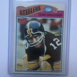 1977 Topps Football Terry Bradshaw #245 Steelers