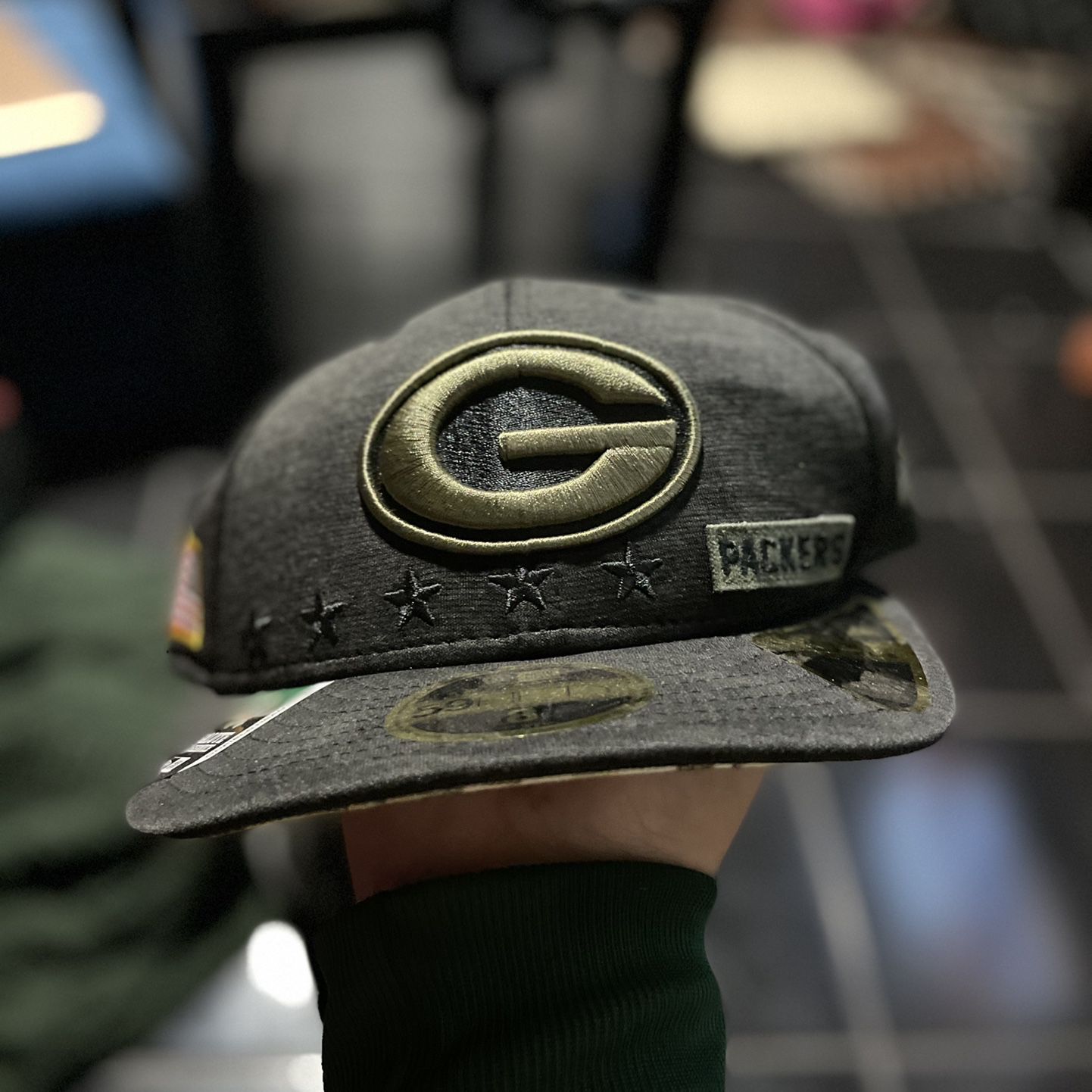Green Bay Packers Hat Size 8
