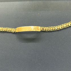 ID Bracelet 14k 9.9g