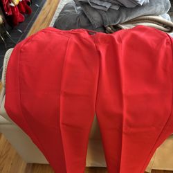 Red Dress Pants (go great with Christmas outfits)