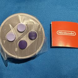 Genuine Nintendo SNES Super Nintendo Controller Buttons Keychain From Nintendo Japan