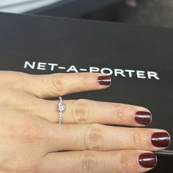 Beautiful 14k Gold With Diamond Size 7 