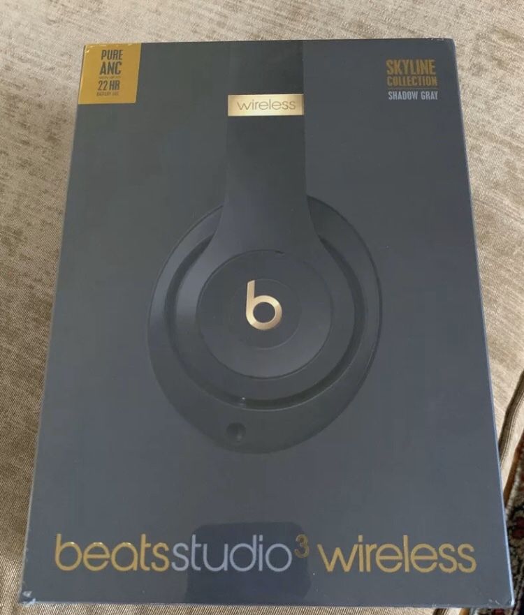 Beats Studio 3 Wireless Headphones - Skyline (shadow gray) - BRAND NEW