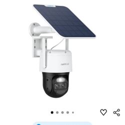 REOLINK 4K Dual Lens Solar Security Camera 