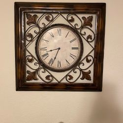Metal Wall Clock