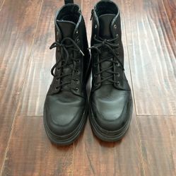 ALDO Open Hairath Black Men’s Lace-up Boots