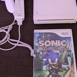 Nintendo Wii Complete + Sonic