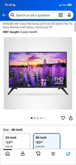 Insignia 40” Smart TV