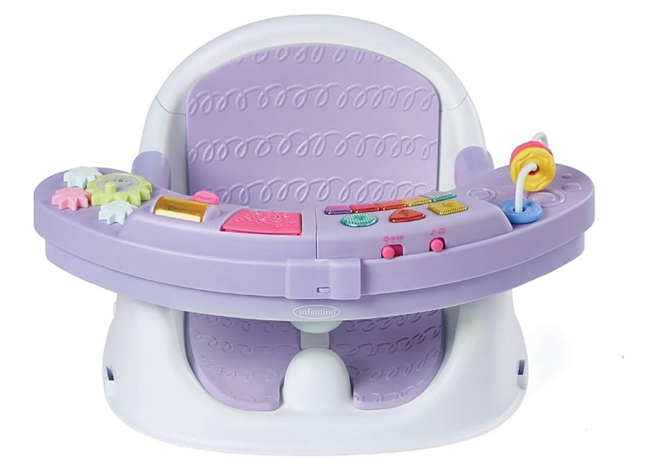 Infantino Music & Lights 3-in-1 Discovery Seat & Booster