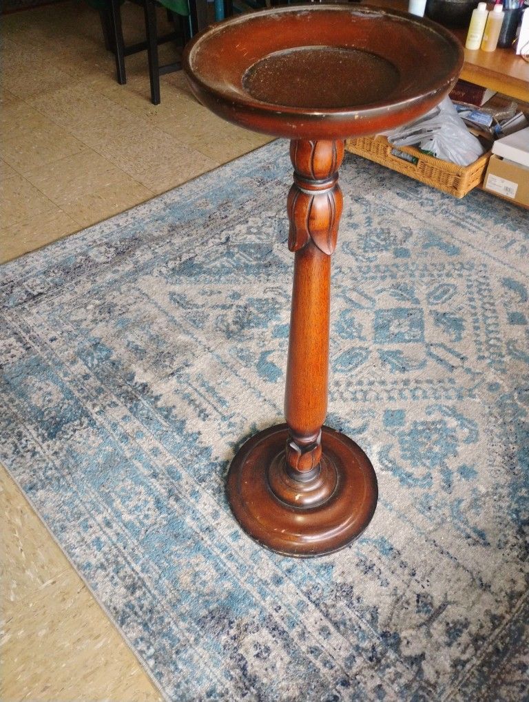 36" Wooden Plant Stand Bambay Company Pickup Only Cash