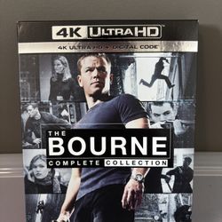 The Bourne Complete Collection on 4K UHD only