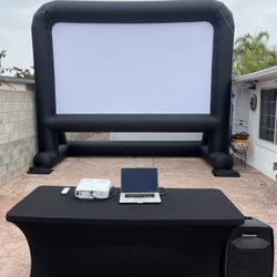 Outdoor Movie Experience - Perfect for Movie Night Or Sport Events