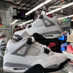 Air Jordan 4 Retro White Cement