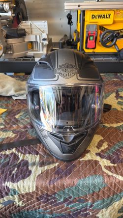 Harley-Davidson XL Killian HD-M05 Full-Face Motorcycle Helmet Metallic