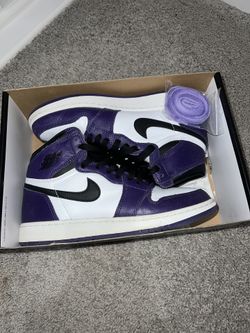 Jordan 1 Court Purples 7y