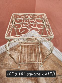 Vintage Metal Plant Stand