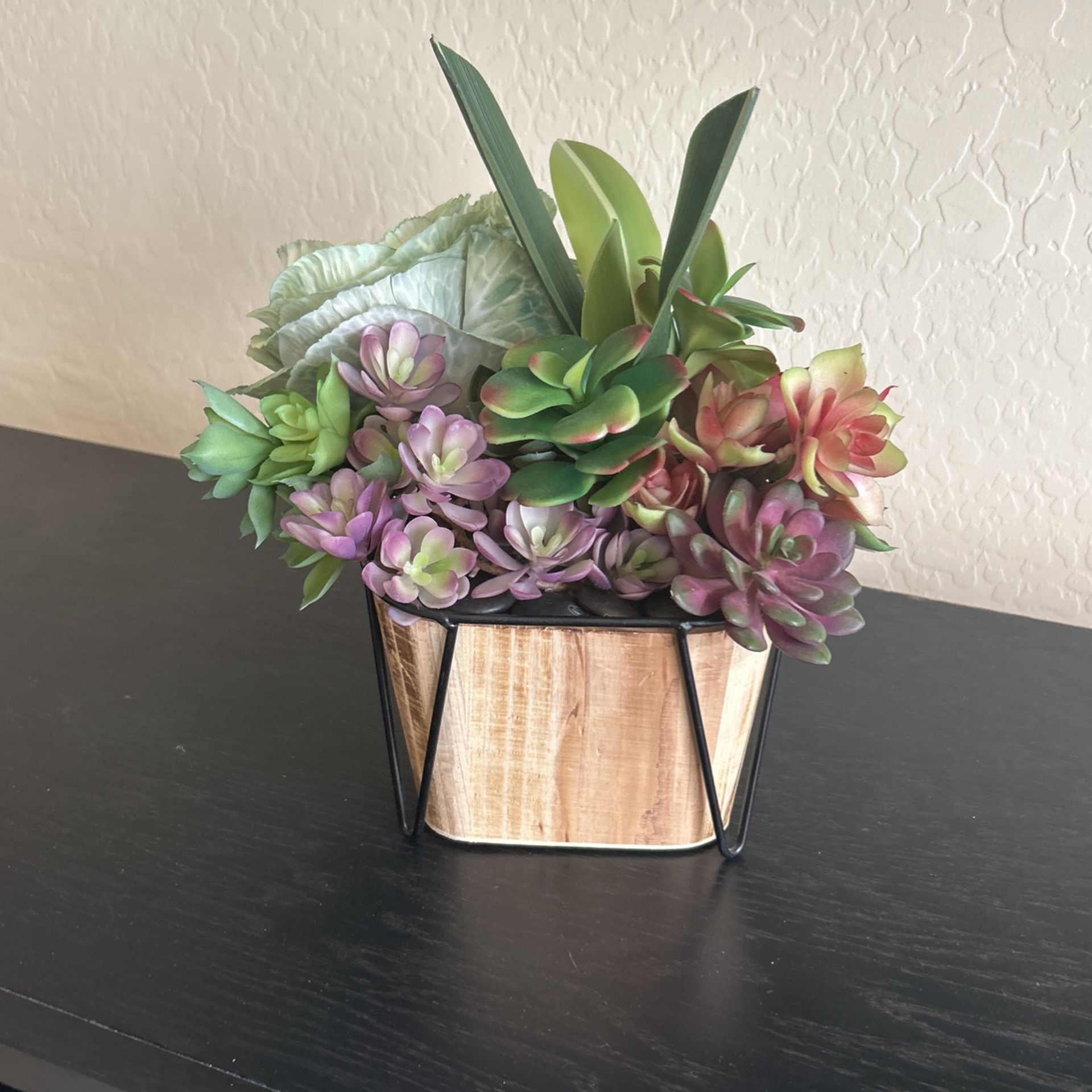 Faux Succulent Arrangements